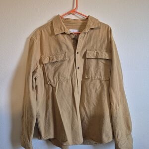 Goodfellow & Co Men's Light Brown Shirt Jacket
